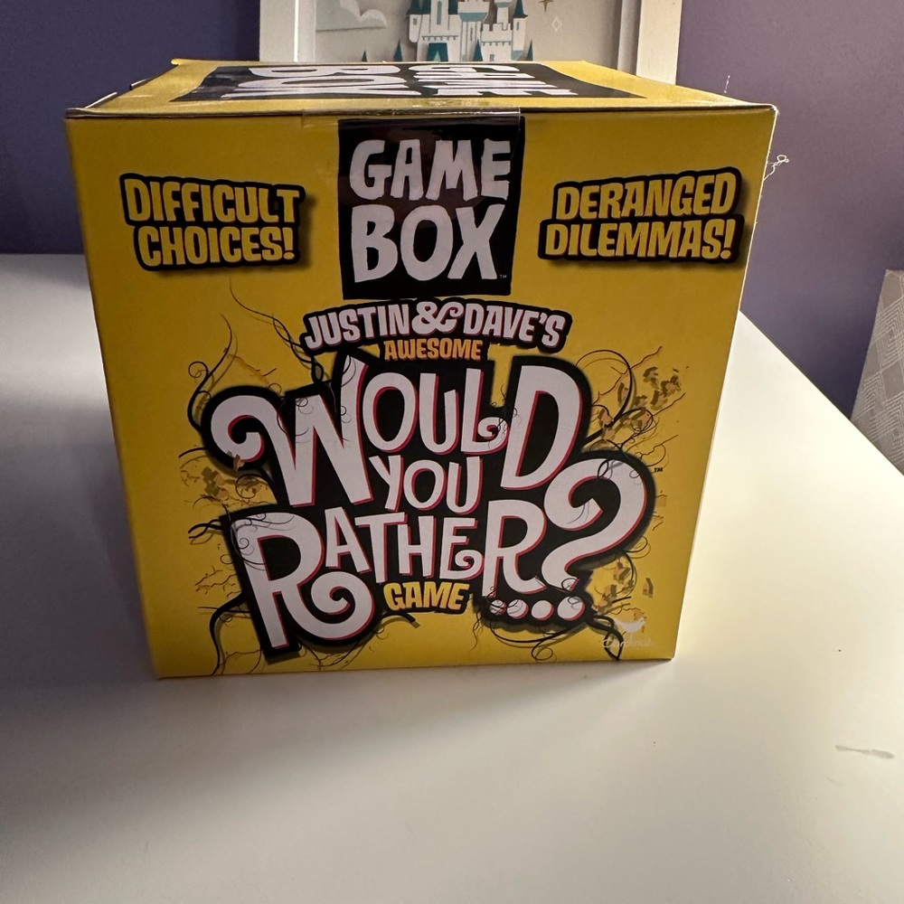 Justin and Dave’s Awesome Would You Rather? Game